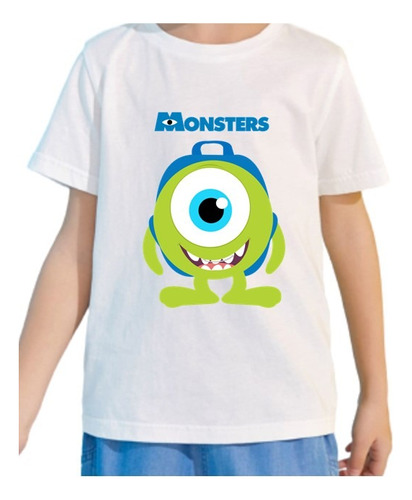 Polera Niño Unisex Monsters 10