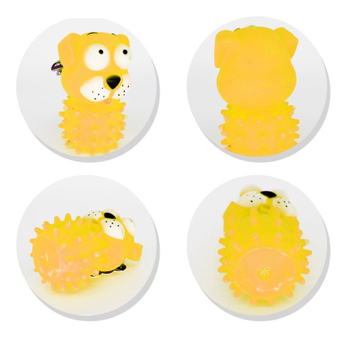 Imagem 4 de 6 de Brinquedo Para Cachorros Mordedor Interativo Sonoro Pet Dog