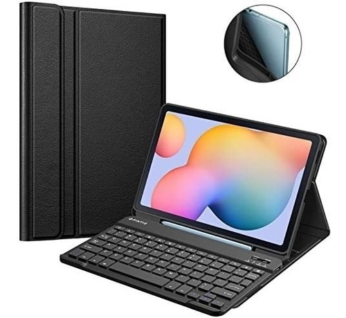 Funda+teclado Fintie Galaxy Tab S6 Lite 10.4ø Inalam Negro