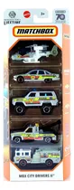 Comprar Matchbox 5 Pack Mbx City Drivers Carros De Bomberos 