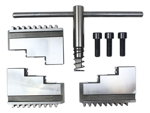 Placa 3 Castanhas Universais 10" 250mm Bt Fixo