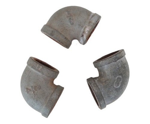 Codo Galvanizado De 3/4 Pack De Tres Piezas (Usado)