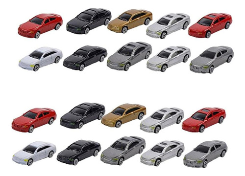 20 Piezas De Juguetes De Coche Modelo En De Arena De