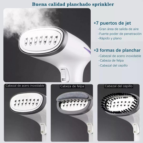 Plancha De Vapor Vertical Portátil Para Ropa