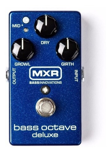 Pedal De Efecto Mxr Bass Octave Deluxe