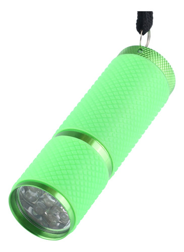 Linterna Portátil Uv De 9 Led, 395-400 Nm, Moneda Ultraviole