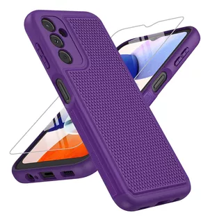 Funda Samsung Galaxy A14 5g Doble Capa Antideslizante - 06