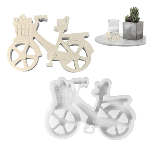 Molde De Silicona For Bicicleta, Llavero, Molde De Silicona