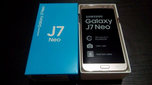 Samsung Galaxy J7 Neo Dorado 4g  Dual Sim 2017 Tienda Fisica