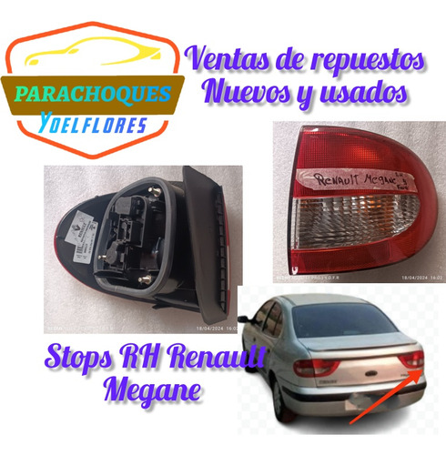 Stop Rh Renault Megane 