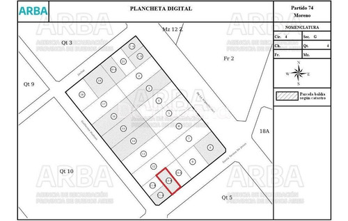 Imagen 8 de 10 de Terreno Lote En Venta Ubicado En La Reja, Moreno, G.b.a. Zona Oeste