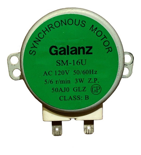 Motor Síncrono Galanz Sm-16u Plato Giratorio Para Microondas