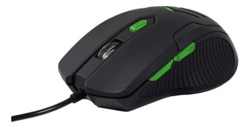 Kit Mouse 3200dpi E Mousepad Multilaser Gamer Verde Mo273