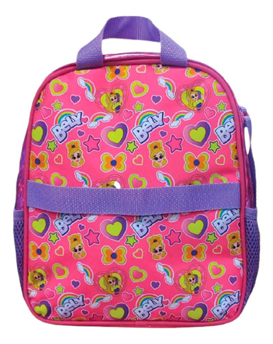 Kit Mochila Bely Primaria Niña Prinss Lentejuela Orignal Color Bely Rosa Pk Diseño De La Tela 3d