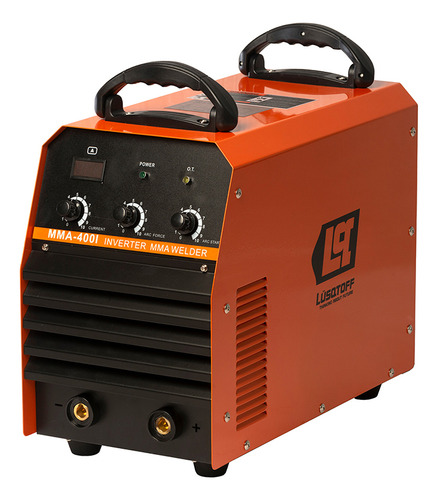 Soldadora Inverter Trifasica 400a Lusqtoff Mma-400 Color Naranja