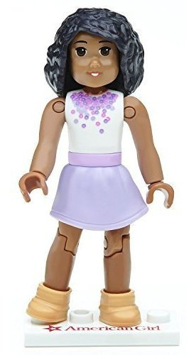 Mega Construx American Girl Series 1 Purple Passion Mini Fig