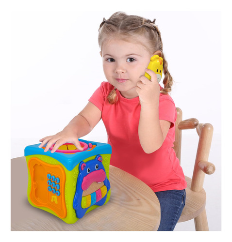 Kiddieland: Light & Sound: Activity Cube - Música Y Juguete