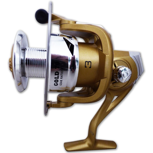 Reel Albatros Gold 60, 3 Rulemanes  Pesca Variada Río Mar