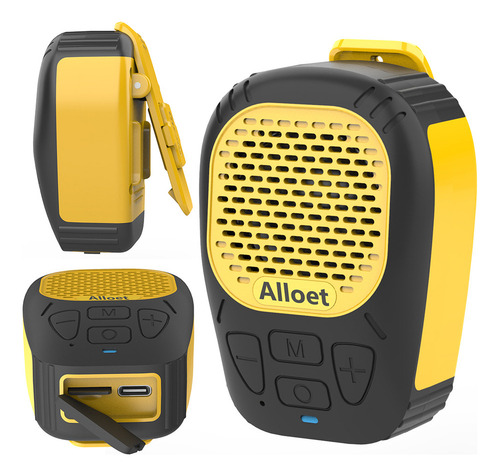 Para Altavoz Portátil Compatible Con Bluetooth Con Clip