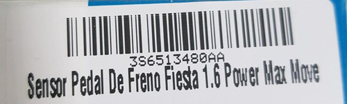 Sensor Pedal De Freno Fiesta 1.6 Power Max Move