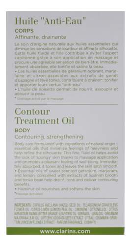 Óleo De Tratamento Corporal Clarins Anti Eau 100ml
