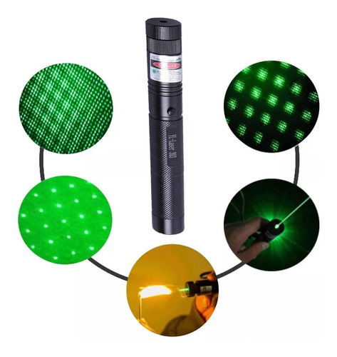 Puntero Laser Profesional Tactica Efectos Fiesta Seguridad