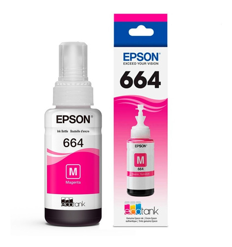 Tinta Epson T664320 Magenta | L110, L355, L365, L375, L380