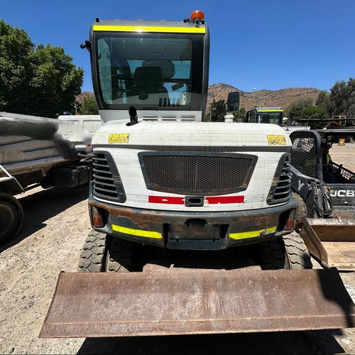 Mini Excavadora Neumática Bobcat E55w Año 2016 4x4