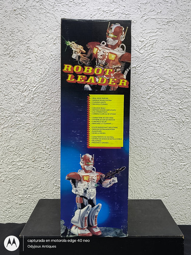 Robot Leader Zadak Rojo Son Ai Toys Vintage 1994 En Caja Robot Leader Zadak Rojo Son Ai Toys Vintage 1994 En Caja Rojo (Usado)