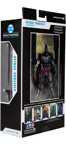 Figura Batman Sin Máscara Flashpoint Thomas Wayne Dc Comics