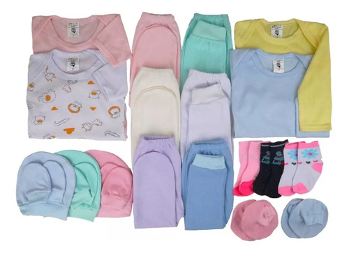 Kit 21 Piezas. Maternidad. Ropa De Bebe. Envio Gratis!