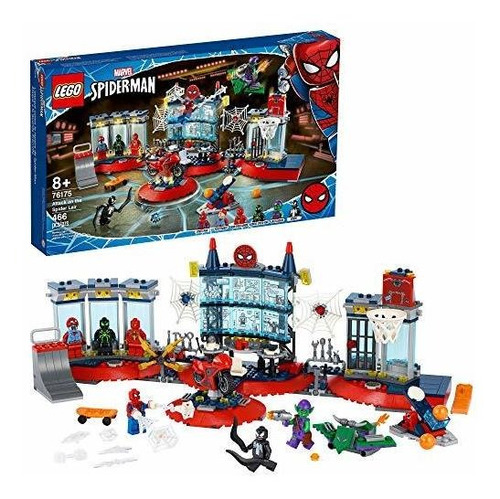  Lego Marvel Spider-man Attack On The Spider Lair 76175 