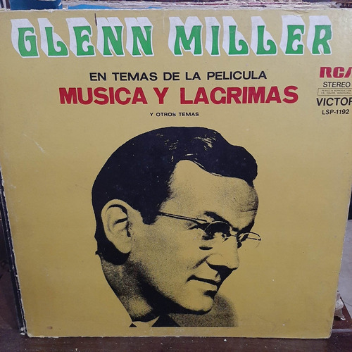 Portada Glenn Miller Temas Pelicula Musica Y Lagrimas P2