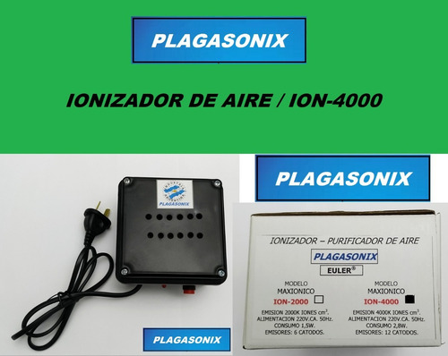 Imagen 4 de 10 de Ionizador Puro De Aire Ion-4000 Relax Natural Sin Remedios E