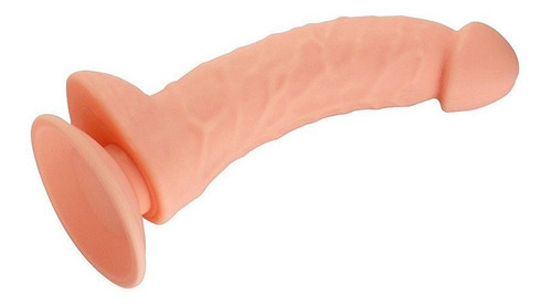 Prótesis de pene curva con ventosa doblada Lust Aphrodisia 18 cm