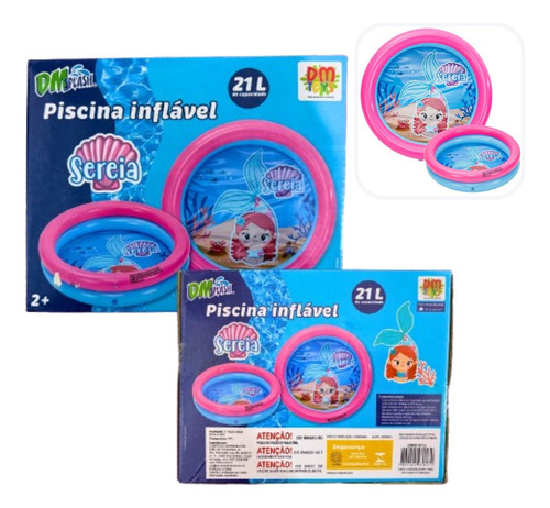 Melhor Piscina Plástico Encher Pequena Redonda Quintal Bebê