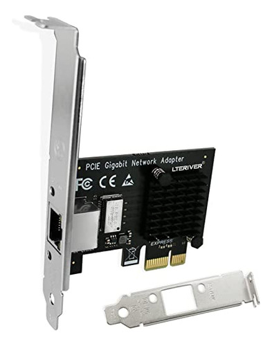 Adaptador Ethernet Gigabit Pci-e Lteriver Para Windows Serve