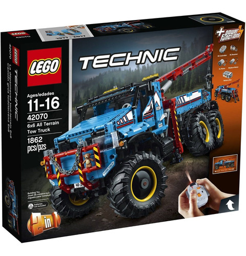 Lego Technic 6x6 Todo Terreno Camion De Remolque 42070