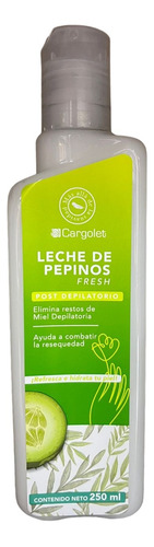 Leche De Pepinos Post-depilatorio Cargolet 250 Ml