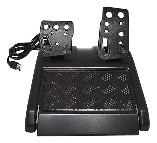Volante Gamer Com Pedais, Cambio. Xbox360, Pc, Ps2, Ps3 Cor Preto