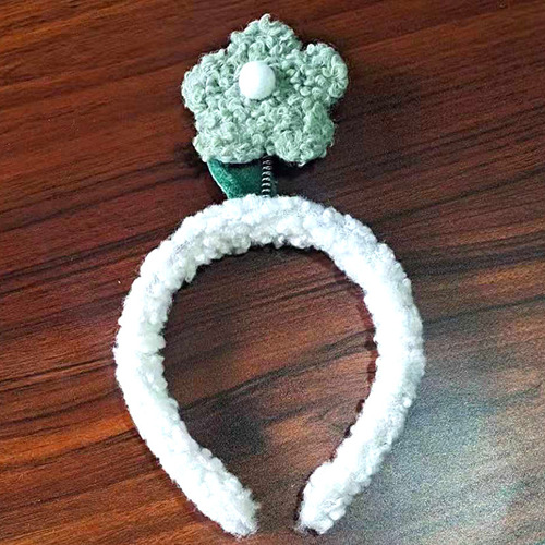 Diadema De Moño De Felpa 65style Para El Cabello