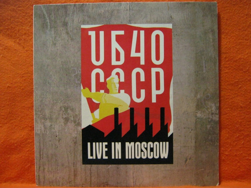 Lp Disco De Vinil Ub 40 Live In Moscow