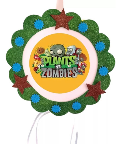 Piñata Infantil Plants Vs Zoombies