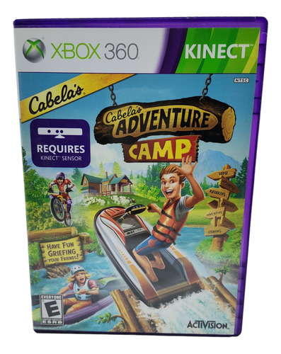 Cabela's Adventure Camp Kinect. Xbox 360 Fisico Original (Reacondicionado)