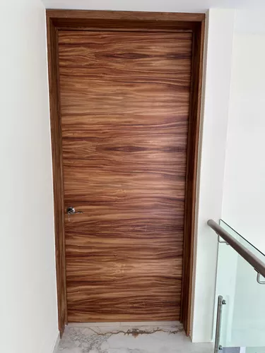 ▷ Puerta Semisólida Enchapada en Madera de Parota 6mm