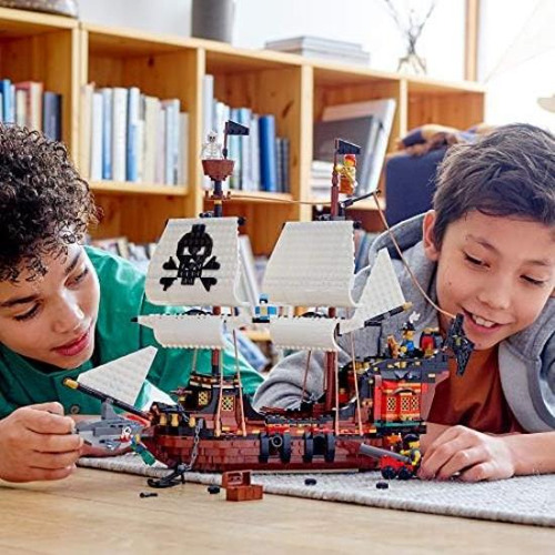 Lego Creator Juego De Construcción De Barco Pirata 3 En 1, L