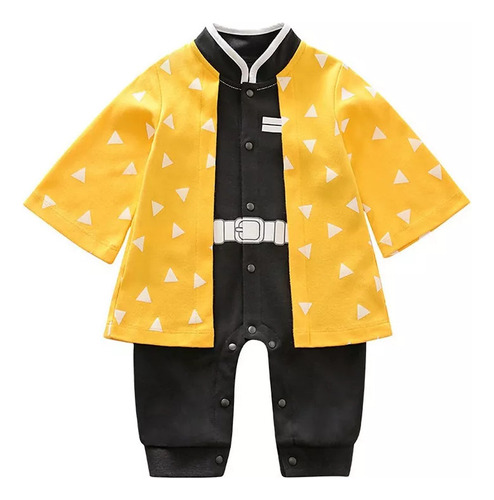 Ropa De Manga Larga Baby Rompers Anime Para Niños Y Niñas A