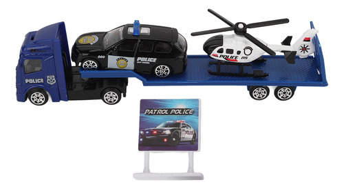 Juego De 4 Piezas De Alloy Engineering Car, Set De Juego Par