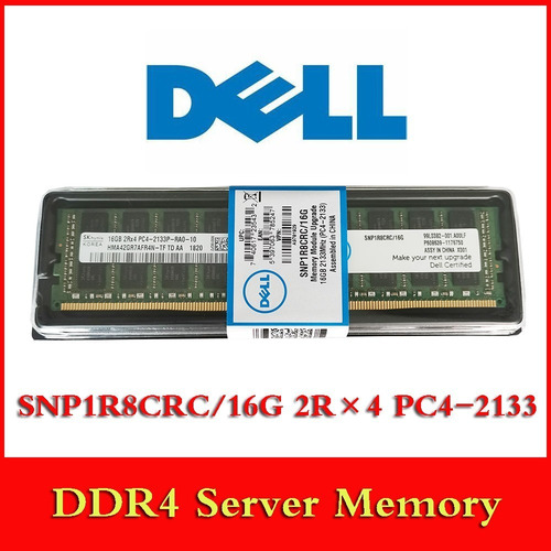 Memoria De Servidor Dell A7945660 Snp1r8crc/16g Pc4-2133 Ddr