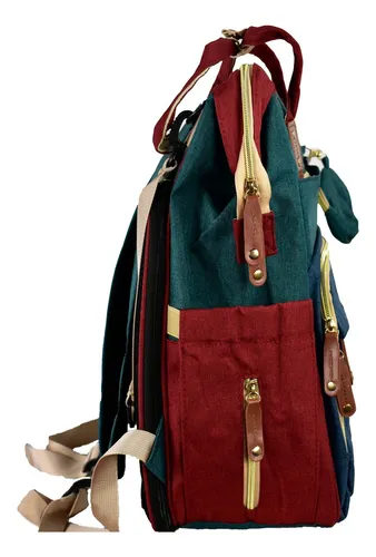 Pañalera Tipo Morral Cambiador Para Bebé